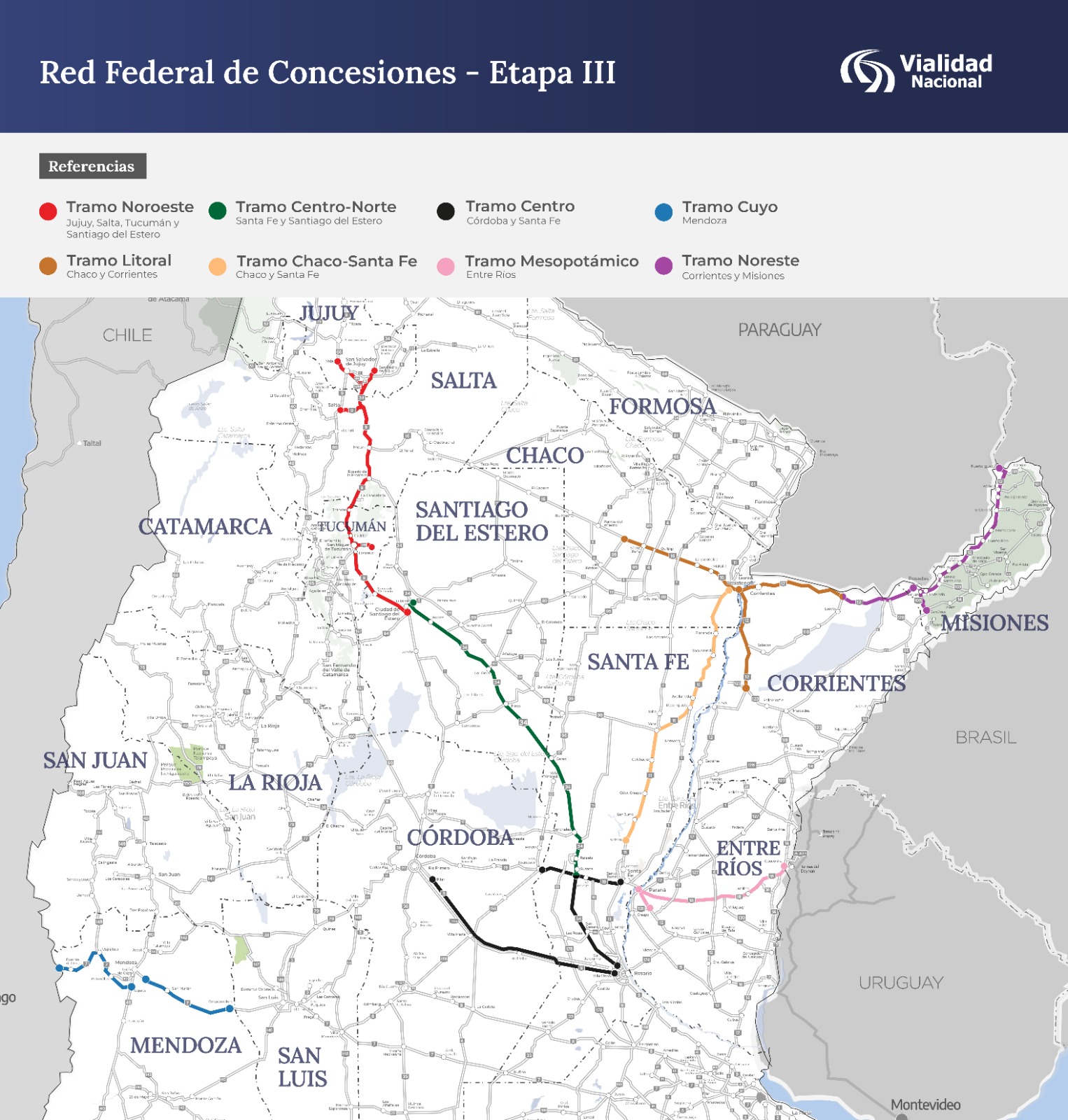 Nación avanza con nuevas concesiones privadas de rutas que alcanzan a Misiones 2